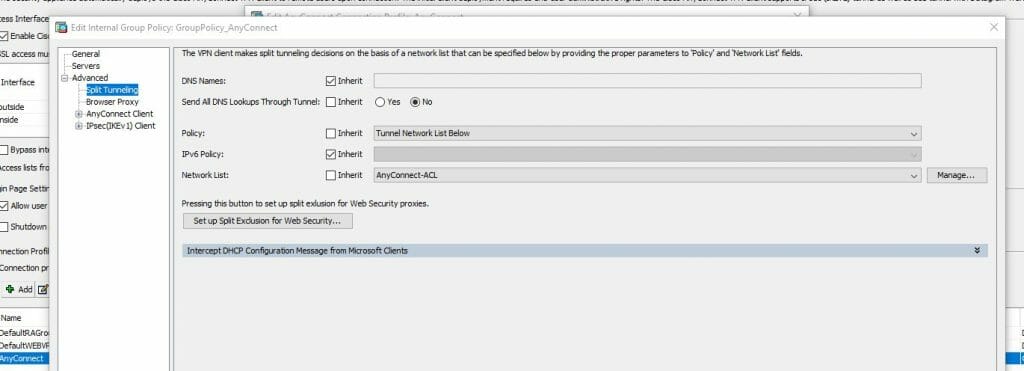 Marco Tran - Cisco ASA setup AnyConnect