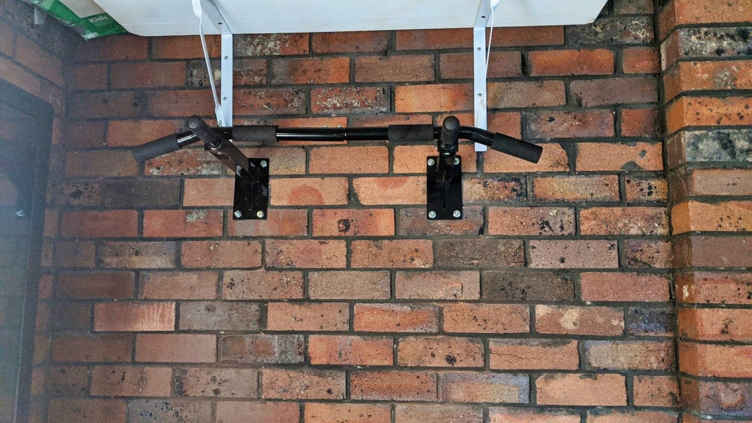 INSTALLING PULL UP CHIN UP BAR IN THE GARAGE Marco Tran