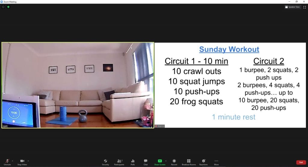 Marco Tran The Simple Entrepreneur Zoom Workouts Session